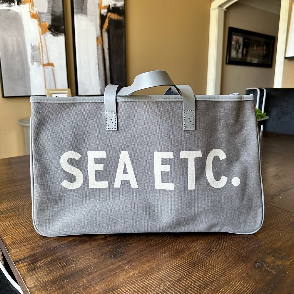 Sea Etc. Beach Tote Bag